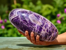 Lingam ametista naturale 280