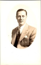 RPPC Cartolina Ritratto Uomo
