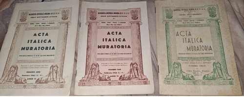 Riviste massoniche anni - riviste, 60
