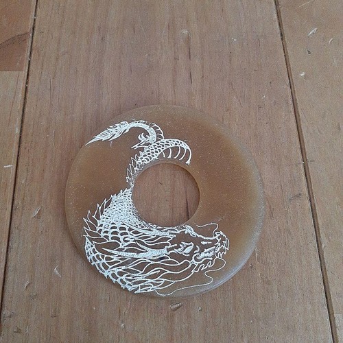 Tsuba intaglio drago - intaglio,