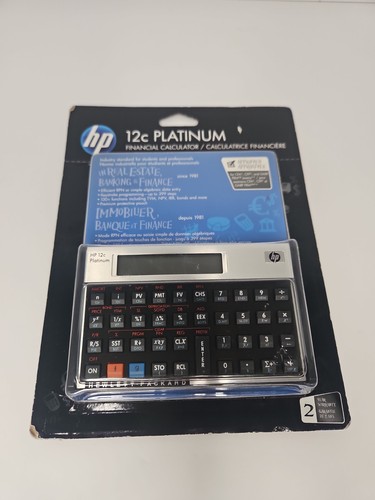 Hewlett packard 12c - hewlett, hp-12c