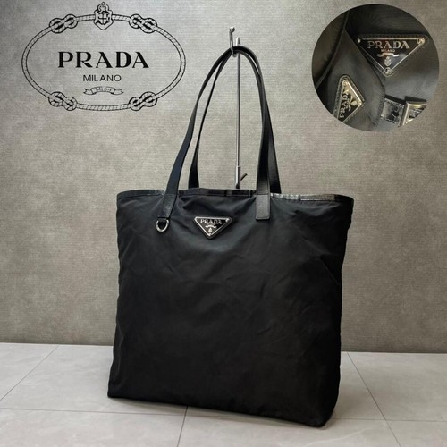 Borsa tote prada tessuto - tote,