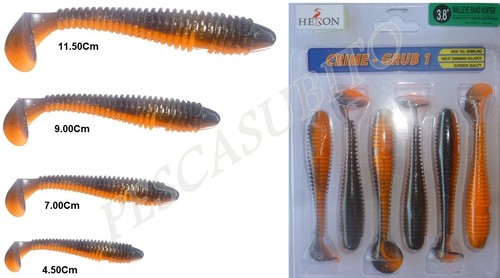 Shad aran nero gomma - aran,