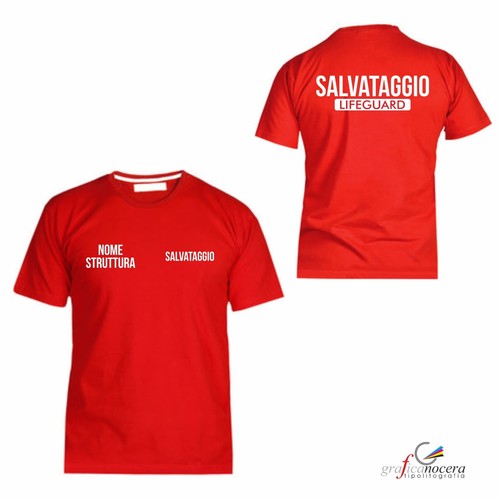 Shirt salvataggio bagnino - t-shirt,