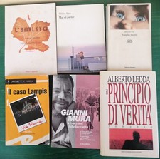 Lotto 6 libri autori sardi M.Fois/G.Mura/A.Ledda/E.Pasquali/M.Agus/A.Perria M.Ca