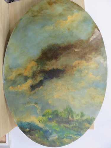 Vecchio quadro compensato - vecchio,