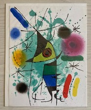 Joan Miro litografia originale