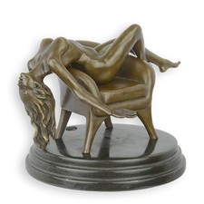 Scultura In Bronzo Femminile