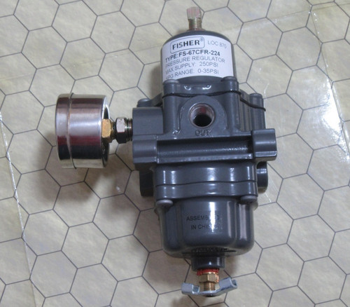 Fisher 67cfr 224 regolatore - fisher, fs-67cfr-224