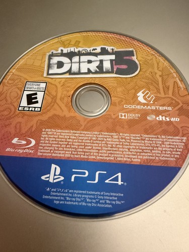 Dirt - playstation, 4)