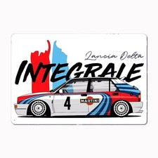 Poster Targa Vintage Lancia