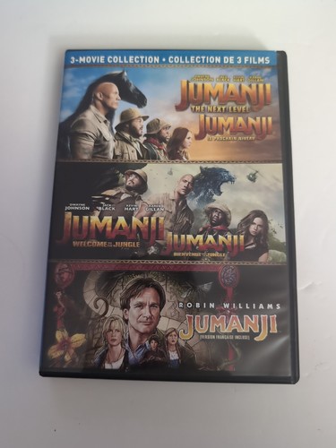 Jumanji movie dvd - 3-movie,