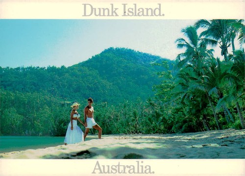 Cartolina epoca dunk island - d'epoca,