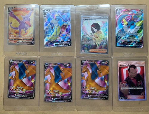 Lotto carte pokemon holo - carte,