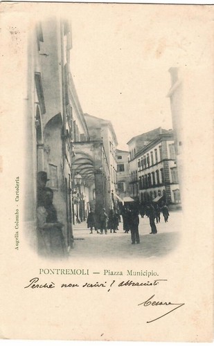 Cartolina pontremoli massa - cartolina,