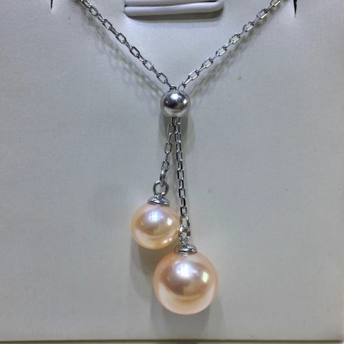 Collana con ciondolo perle aaa - collana,