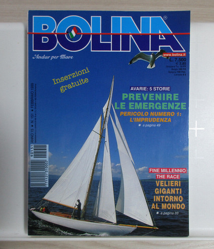 Rivista bolina andar - andar, mare