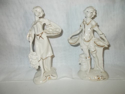 Coppia statuine vintage - statuine,