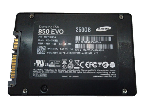 Samsung 250 ssd sata 850 - gb,