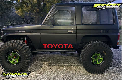 Kit adesivi toyota - kit,
