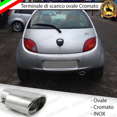 Terminale scarico cromato - terminale,