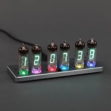 Nixie tube orologio - orologio, digitale
