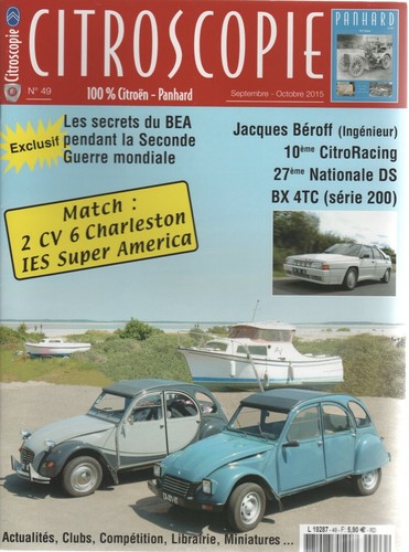Citroscopie citroen 4tc - citroen, bx