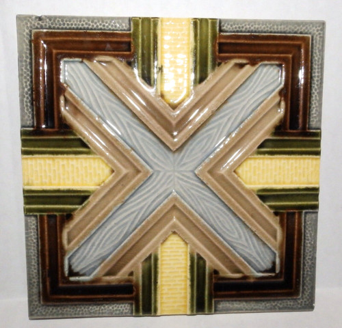 Piastrella in maiolica - 6",