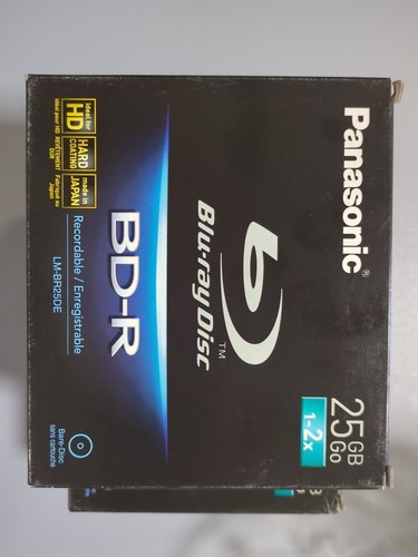 Blu ray disc 25gb vergini - blu-ray,