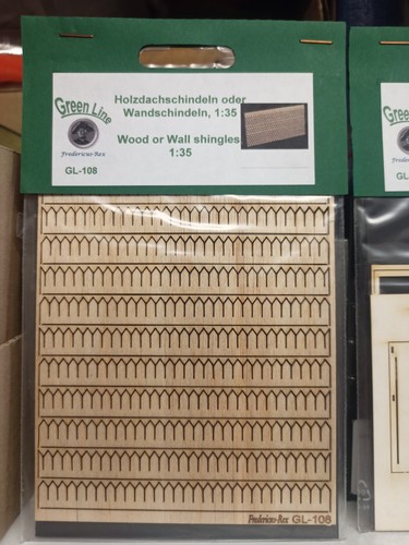 Modellismo tegole legno - in,