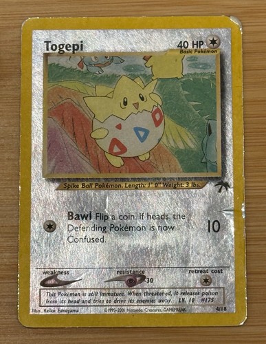 Pokemon tcg togepi isole - pokemon,