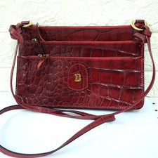 Borsa a tracolla Bally Croco