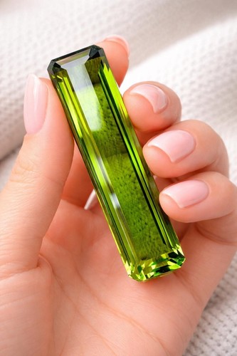 Topazio verde naturale 110 - naturale, 110,44