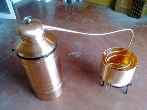 Distillatore alambicco rame - distillatore,