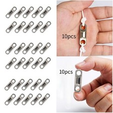 10 pezzi Swivels da pesca con