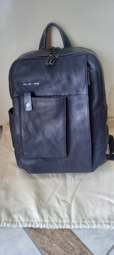 Zaino piquadro blue pelle - zaino,