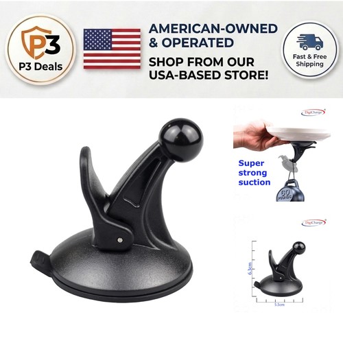 Secure windshield mount for - mount,