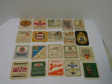 20 Sottobicchieri Pubblicitari Vintage Bevande Birra Hotel Eventi Usati COSÌ COME SONO LOTTO F