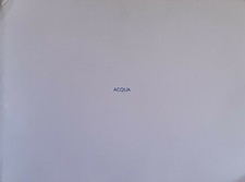 Libro in edizione limitata Acqua - Fotografie Francesco Piga Cagliari