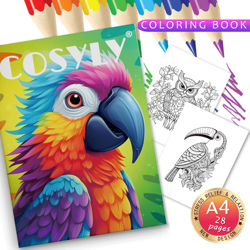 Adult anti stress colouring - anti-stress,