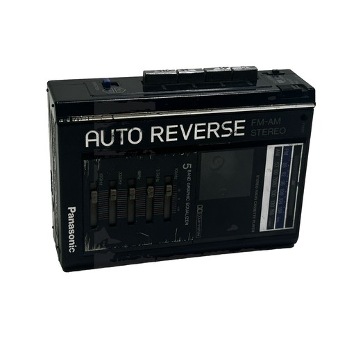 Lettore cassette panasonic - cassette,