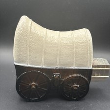 Dopobarba vintage Avon Wild Country - bottiglia coperta a forma di carro (vuota!)