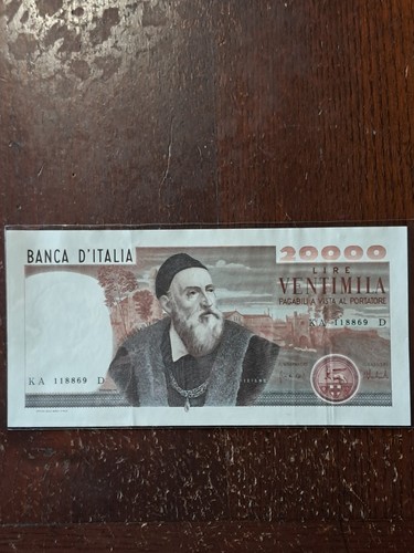 Banconota cartamoneta italia - banconota,