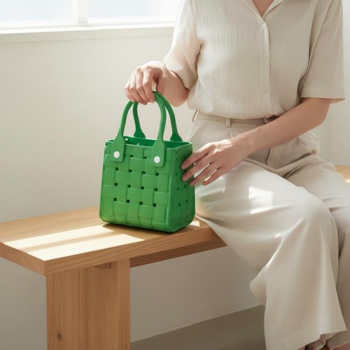 Borsa tote intrecciata - borsa,