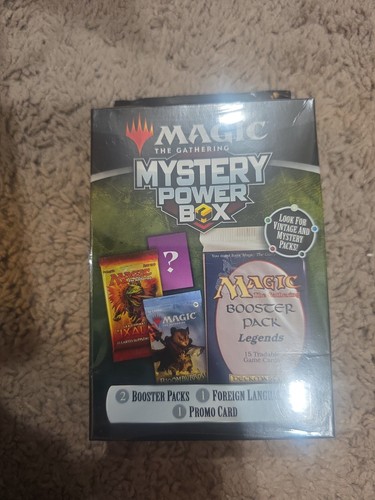 Magic mtg mystery power - power, box