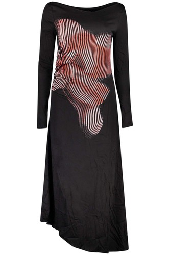 Abito desigual nero - abito,