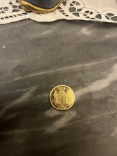 Monetina Da 5 Lire Placcata In