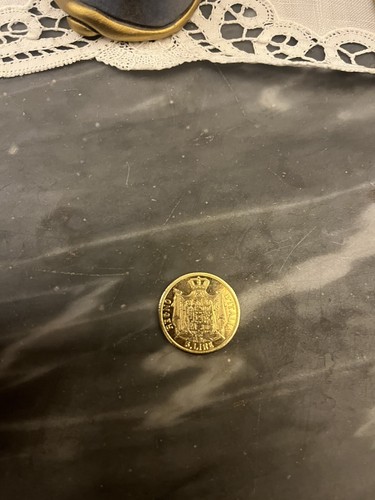 Monetina lire placcata in - da,