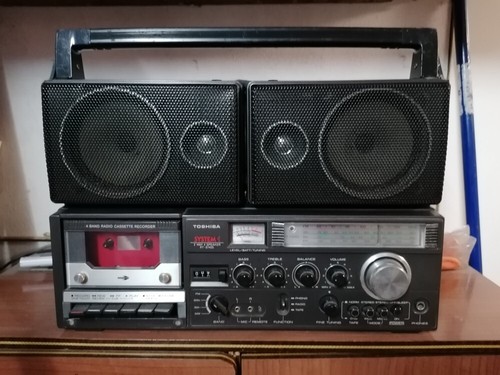 Radio toshiba boombox - radio,