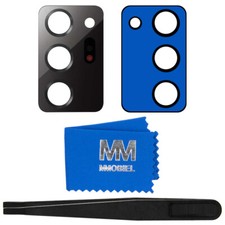 Lente Vetro Camera Posteriore di Ricambio per Samsung Galaxy Note 20 Ultra -Nero